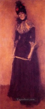  ROSA Pintura - Rosa y plata La Jolie Mutine James Abbott McNeill Whistler